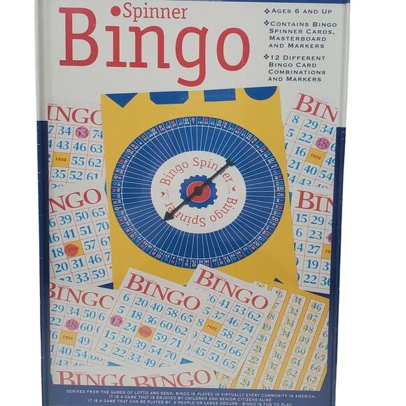 2001 Cardinal Spinner Bingo Game Premier Edition Sealed - Picture 4 of 4